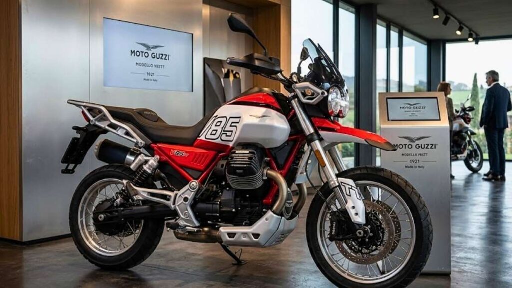 Moto Guzzi V85TT 2026 La moto ideal para rutas off-road y urbanas