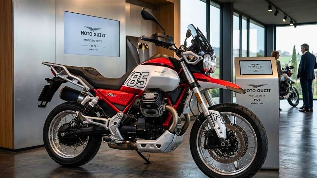 Moto Guzzi V85TT 2026 La moto ideal para rutas off-road y urbanas