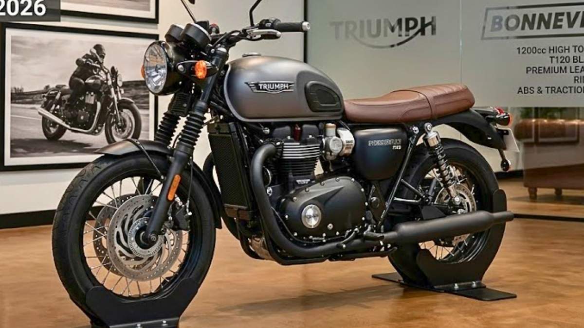 Descubre la Triumph Bonneville T120 2026 elegancia retro con tecnología moderna