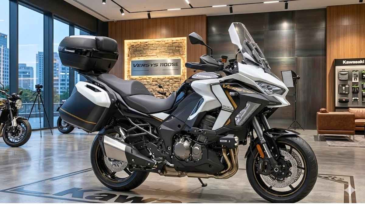 Kawasaki Versys 1100SE 2026 Diseño aerodinámico con innovación tecnológica