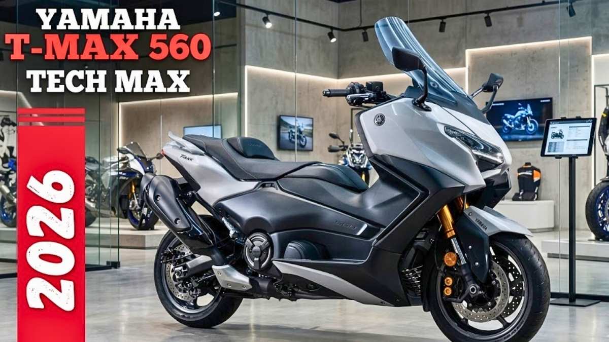 Todo sobre la Yamaha TMAX 560 2026 confort y exclusividad urbana