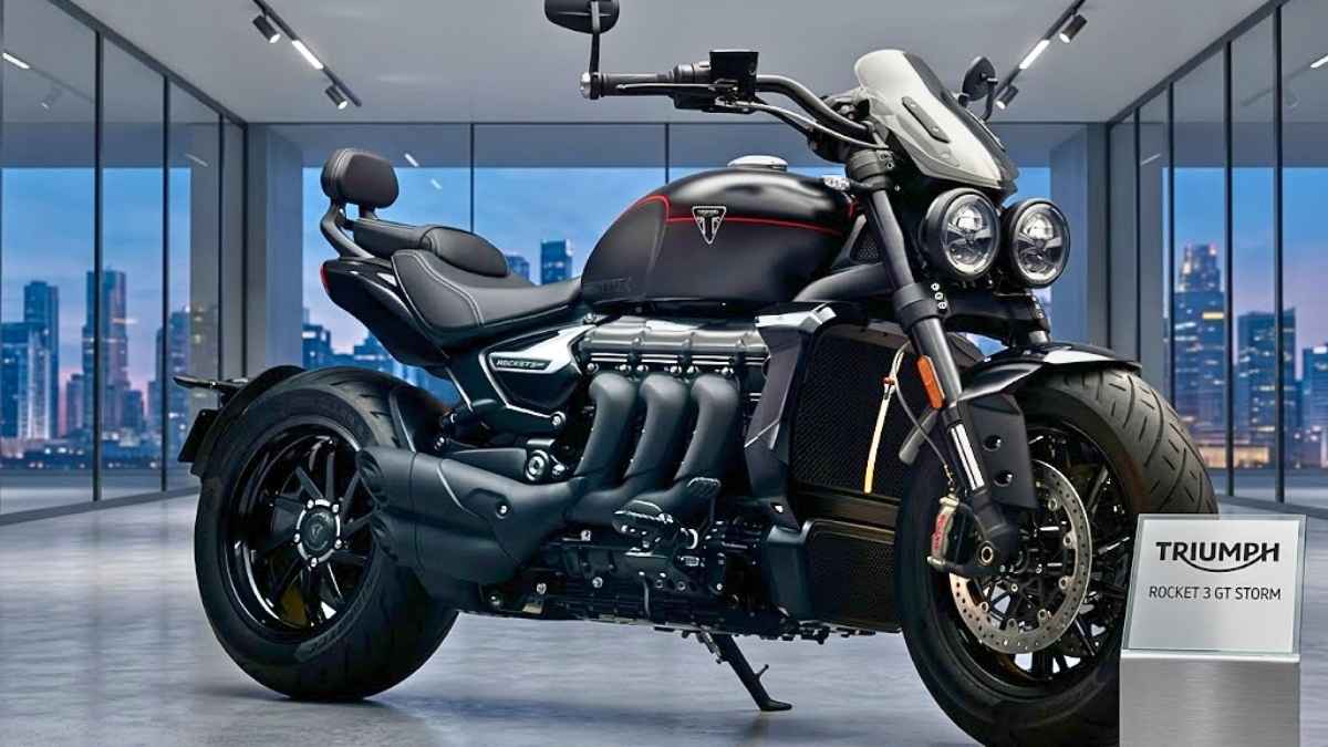 Descubre la Triumph Rocket 3GT Storm 2026 innovación y carácter cruiser