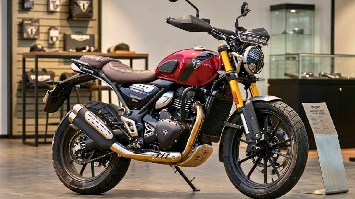Triumph Scrambler 400X 2026 Estilo retro y espíritu aventurero