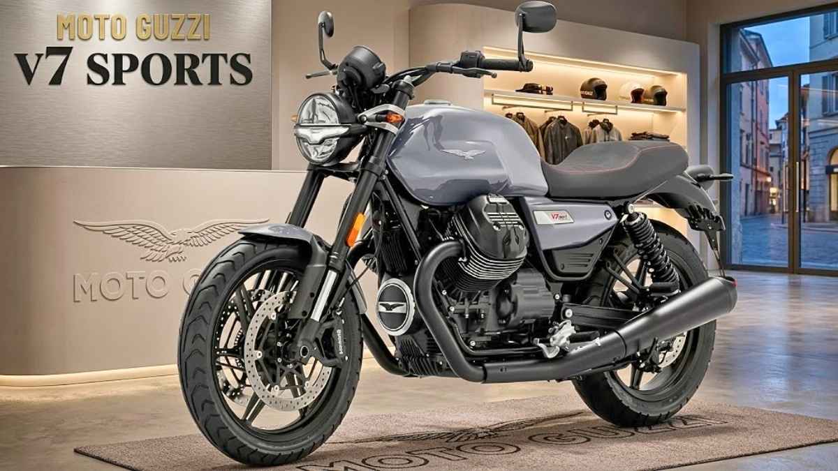 Moto Guzzi V7 Sports 2026 Libertad y control con alma italiana